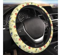 Elastic Steering Wheel Cover, Colorful Beetle Universal 15 Inch Non-Slip Breathable Steering Wheel Protector, Car Accessories Fit Suvs, Truck, Auto, Sedans