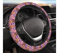 Elastic Steering Wheel Cover, Donut Universal 15 Inch Non-Slip Breathable Steering Wheel Protector Car Accessories Fit Suvs, Truck, Sedans, Auto