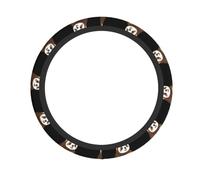 Elastic Steering Wheel Cover Sloth Eating Popcorn Picture Premium Neoprene Rubber, Non-Slip Durable, Fits Most Vehicles Including Sedans, SUVs, ATVs, and Trucks