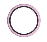 Elastic steering wheel cover WHJSHOP Cherry Blossom Pink Printed comfortable and non-slip, relieves hand fatigue, suitable for cars and trucks