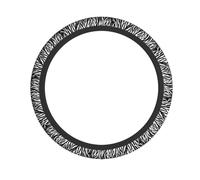 Elastic steering wheel cover WHJSHOP Zebra Print Prints comfortable and non-slip, relieves hand fatigue, suitable for cars and trucks