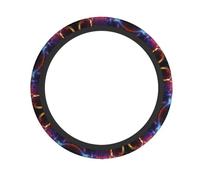 Elastic Steering Wheel Cover XBKGOHA Beautiful Music Note Printing Fits Most Vehicles Including Sedans, SUVs, ATVs, and Trucks