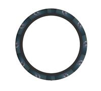 Elastic Steering Wheel Cover XBKGOHA Bubbles in the starry sky Printing Fits Most Vehicles Including Sedans, SUVs, ATVs, and Trucks