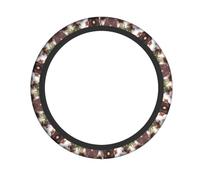 Elastic Steering Wheel Cover XBKGOHA Cute guinea pigs Printing Fits Most Vehicles Including Sedans, SUVs, ATVs, and Trucks