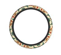 Elastic Steering Wheel Cover XBKGOHA hand drawn color butterfly Printing Fits Most Vehicles Including Sedans, SUVs, ATVs, and Trucks