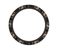 Elastic Steering Wheel Cover XBKGOHA Mr. Dancing Tiger Printing Fits Most Vehicles Including Sedans, SUVs, ATVs, and Trucks