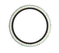 Elastic steering wheel cover YUGTAEE Ice Cream Cones Printing comfortable and non-slip, relieves hand fatigue, suitable for cars and trucks