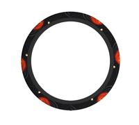 Elastic steering wheel cover YUGTAEE Outer Space Galaxy Solar System Printing comfortable and non-slip, relieves hand fatigue, suitable for cars and trucks