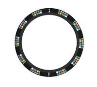 Elastic Steering Wheel Cover YYHHAOFA A collection of irregular shapes Printed Anti-Slip, Durable, Fits Most Vehicles