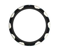 Elastic Steering Wheel Cover YYHHAOFA Polar bear sleeping with fish Printed Anti-Slip, Durable, Fits Most Vehicles
