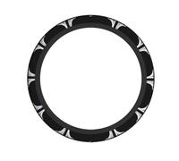 Elastic Steering Wheel Cover YYHHAOFA The Ghost Behind the Cross Printed Anti-Slip, Durable, Fits Most Vehicles