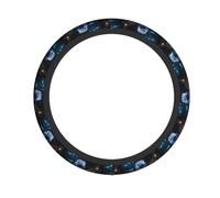 Elastic Steering Wheel Cover YYHHAOFA The passing of time Printed Anti-Slip, Durable, Fits Most Vehicles