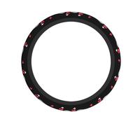 Elastic Steering Wheel Cover YYHHAOFA The plane that expresses love Printed Anti-Slip, Durable, Fits Most Vehicles