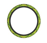 Elastic Steering Wheel Cover YYHWHJDE Camo Yellow & green Picture Anti-Slip, Durable, Fits Most Vehicles