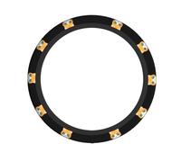 Elastic Steering Wheel Cover YYHWHJDE Cat wearing sweater Prints Fits Most Vehicles Including Sedans, SUVs, ATVs, and Trucks