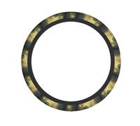 Elastic Steering Wheel Cover YYHWHJDE Cute little bean sprouts Picture Anti-Slip, Durable, Fits Most Vehicles