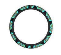 Elastic Steering Wheel Cover YYHWHJDE Fertile ant farm Picture Anti-Slip, Durable, Fits Most Vehicles