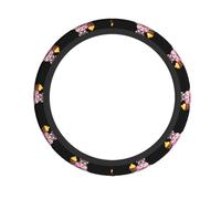 Elastic Steering Wheel Cover YYHWHJDE Mighty Hippo Chef Pattern Fits Most Vehicles Including Sedans, SUVs, ATVs, and Trucks