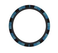 Elastic Steering Wheel Cover YYHWHJDE Starry sky in the light bulb Pattern Anti-Slip, Durable, Fits Most Vehicles