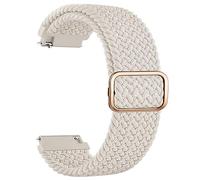 Elastic Strap for Garmin Venu 2/Venu 3/Vivoactive 4 45mm，Forerunner 255, 265 for Women Men, 20mm Adjustable Soft Nylon Stretchy Band for Garmin Forerunner 255/265 Music,Legacy Hero Strap Starlight