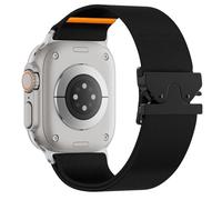 Elastic Straps Compatible with Apple Watch Strap 49 mm 46 mm 45 mm 44 mm 42 mm 41 mm 40 mm, Nylon Parachute Clasp Sports Strap for iWatch Ultra 3/2/1 Series 11/10/9/8/7/6/5/4/3/2/1/SE/SE2/SE3, 38/40