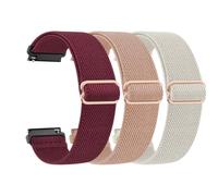 Elastic Straps for Garmin Forerunner 245/55 /Vivoactive 6/5 /3 /Venu Sq 2 Music, 20mm Quick Release Watch Strap Replacement Wristband for Vivomove HR/Vivomove Sport