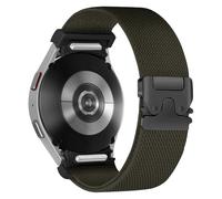 Elastic Straps for Samsung Galaxy Watch 7/6/5/4 Strap 40mm 44mm/6 Classic 47mm 43mm/5 Pro 45mm/4 Classic 46mm 42mm/FE 40 Men/Women,No Gap One Click Stretchy Nylon Sport Band for Samsung Watch 7 6 5 4