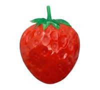 Elastic Strawberry Squeeze, Soft Fruit Fidget Set, Sensory Stress Relief with Squish Feature, Sturdy Rubber Anti Stress Toy, Cute Finish with Playful Style, Fidget Toy for Classroom Reward Use