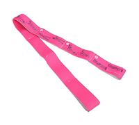 Elastic Streching Bands, Exercise Resistance Band Correct Posture Lift Proper Shoulders Exercise Bands 35.4in for Yoga Loop Latin for Working Out Legs(Rose red body belt (90cm length))
