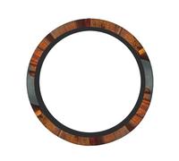 Elastic Stretch Car Steering Wheel Cover Universal 15 inch Anti-Slip Auto Steering Wheel Protector Autumn Woods Cabin Steering Wheel Covers Warm in Winter and Cool in Summer