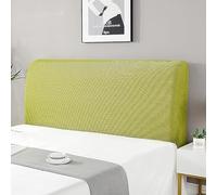 Elastic Stretch Headboard Cover - Dustproof Spandex Slipcover for Single/Double Beds (Fruit Green 180CM) - Soft Protective Lining for Padded Headboards