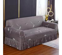 Elastic Stretch Sofa Cover Lace Design Anti-Dust Anti-Slip Universal Fit for 90-140cm Sofas Four Seasons Décor for Living Room Furniture Protect Your Sofa.