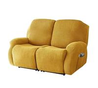 Elastic Stretch Sofa Cover Soft Fabric Pet & Kid Friendly Green with Storage Pocket Fits Armchairs & Loveseats & Easy to Clean Perfect for Home Decor.