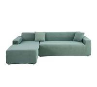Elastic Stretch Sofa Cover Washable 1-Seater Couch Protector Modern Slipcover for Sofa Bed Home Décor and Living Room Furniture Easy to Install and Clean