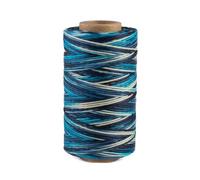 Elastic String for Bracelets 30Roll for 10meter 0.8mm/1mm Colored Flat Waxed Cord Wax Thread Weave Beaded Rope for DIY Bracelet Necklace Jewelry Making(10,0.8mm X 10M)
