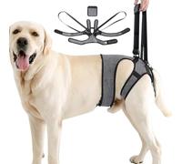 Elastic Supported Dog Harness - Support Sling with Quick Release Lifting Aid for Pet Mobility, Carrying Sling for Older Dogs, Adjustable Lifting Harness with Comfortable Handle