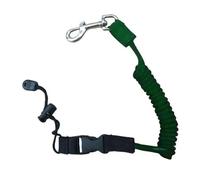 Elastic Surf Canoe Kayak Paddle Coiled Leash Cord Fishing Rod Lanyard for Canoeing Boating(Color 3)
