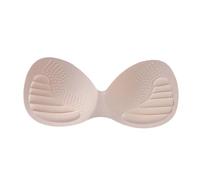 Elastic Swimsuit Padding Inserts Foam Sponge Pads Chest Cups Breast Bra Pad Bikini One-Piece Padded Women Clothes Accessories Skin One Size