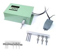 Elastic Tape Rolling Machine Elastic Tape Rolling Machine, Adjustable, with Automatic Reset Button, Forward and Reverse, Foot Switch, for Ribbons, Webbing and Straps