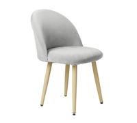 Elastic Thick Velvet Chair Covers Set of 6 Nordic Style Duckbill Design Stretchable Furniture Protector Perfect for Dining Room & Leisure Chairs