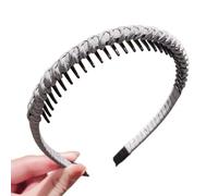 Elastic Thin Headbands For Women NonSlip Teeth Design Exercise Spa Facial Washing Breathable Hair Holders All Hairstyles Multiple Uses Nonslip Serrated Hair Band Exercise