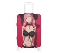 Elastic travel luggage cover Dustproof cover for suitcase suitcase protector Fit 18-32 Inch Luggage, red cute anime witch, S 18-20 in