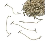 Elastic Treasury Tags 127mm Elastic Paper Fasteners String Binders Hole Punch Ties Treasury Tag Elasticated Paper Ties Stretchy Treasure Tags for Organising Filing Archiving (127mm - 100 Pack)