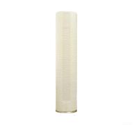 Elastic Vertical AC Dust Cover for Cylindrical Cabinet Air Conditioners, High-Stretch Polyester Protection Shell, Easy Install Home Decor Accessory, 175x40cm(White)
