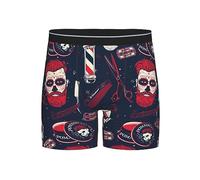Elastic Waist Boxers Shorts Mens Retro Barber Shop Tools Boxer Hipsters Moisture Wicking Boxers Briefs XL