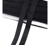 Elastic Webbing 10/20M 6-40mm Spandex Underwear Nylon Elastic Band Strap Bra Straps Webbing Tape DIY Garment Belt Rubber Bands(Black,10Meters,20mm)