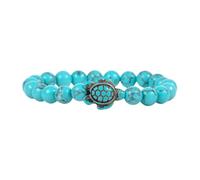 Elastic Whale Turtles Bracelet for Wildlife Protection Support Georgia's Aquarium Suitable for Trendy Men and Women Turtles Bead Bracelet, one size, As described