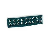 Elastic Wide Headbands Classical Punk Eyelets Hairband Soft And Stretchy Headwear For Youth Trendsetters Women Men Unisex