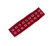 Elastic Wide Headbands Classical Punk Eyelets Hairband Soft And Stretchy Headwear For Youth Trendsetters Women Men Unisex