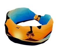 Elastic Womens Headbands Sword Fight Beach Wide Hairband Non-Slip Headband Sweatband Yoga Head Band for Workout, Gym, Running, Fitness, Sport